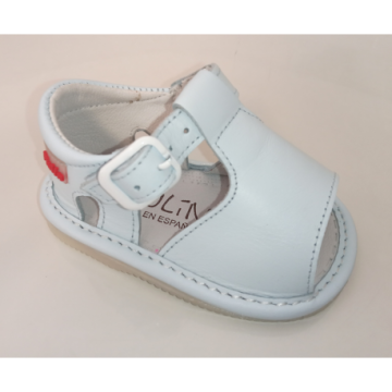 Sandalias para bebé en piel...
