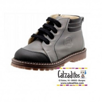 Botines para niño en piel...