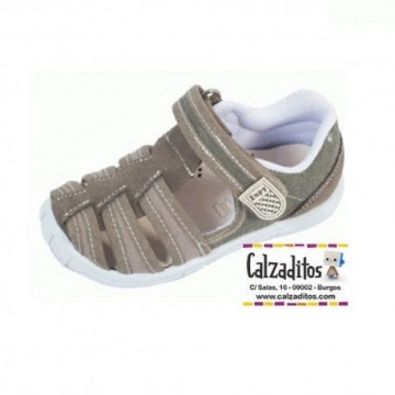 Sandalias de lona tres...