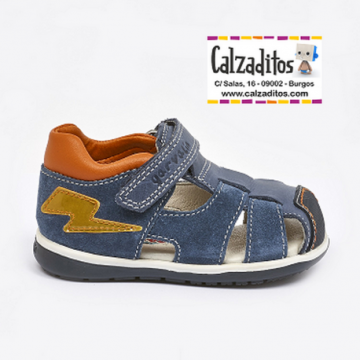 Sandalias en piel kaiser y...