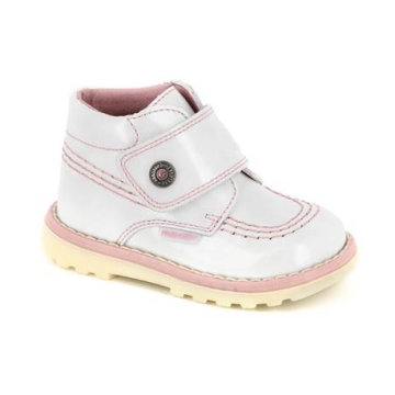 Botas tipo Kickers de piel...