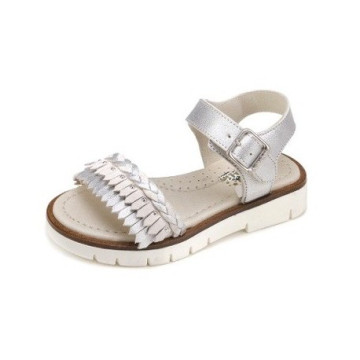 Sandalias para niña en piel...