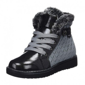 Botas de niña de terciopelo...