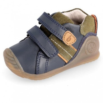 Botas para niño de piel y...