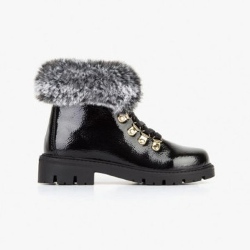 Botas de niña en charol de...