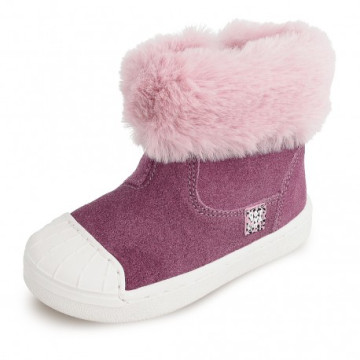 Botas con pelo para niña de...