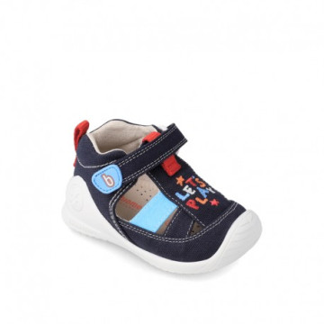 Sandalias de lona...