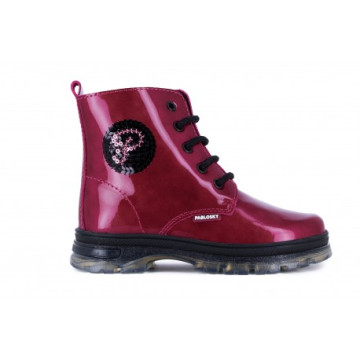 Botas tipo militar en...