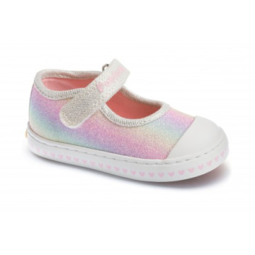 Merceditas con velcro de...