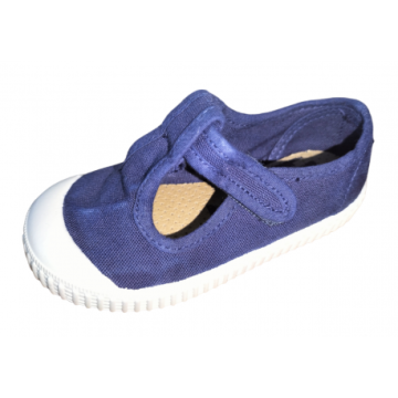 Pepitos de lona con velcro...