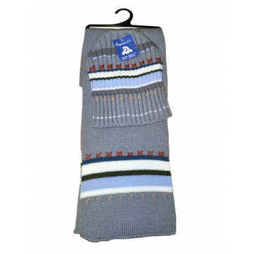 Gorro y bufanda para niño
