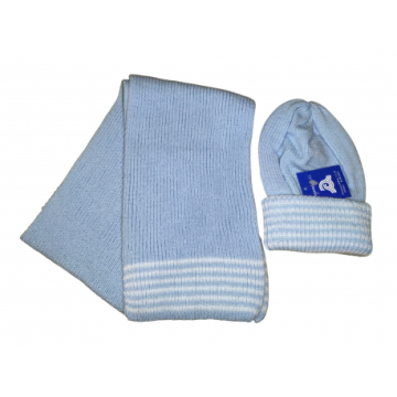 Conjunto de gorro y bufanda...