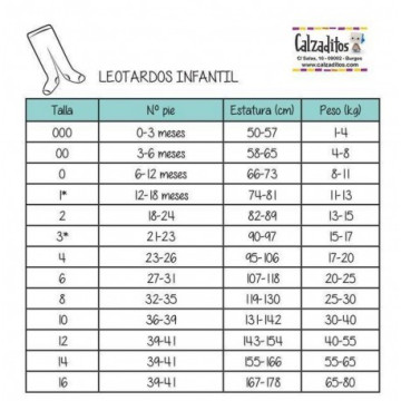 Leotardos Cóndor en canalé...