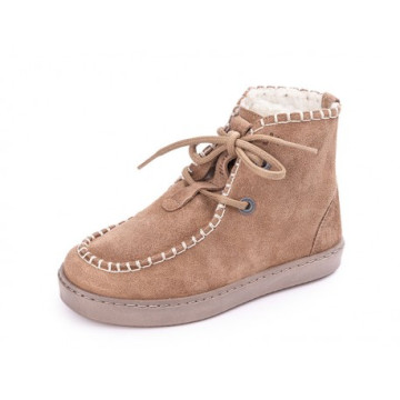 Botas de cordones con...