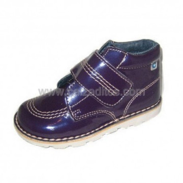 Botas halley moradas de...